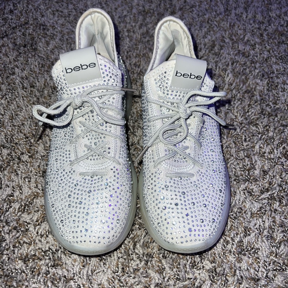 Bebe sequin sneakers